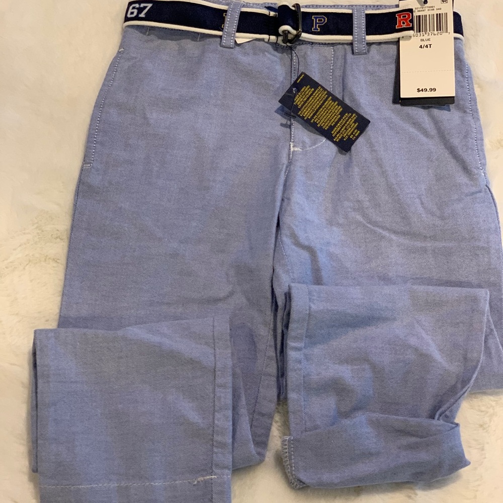 Brand new w/tags Polo pants. Toddler boy. 4T